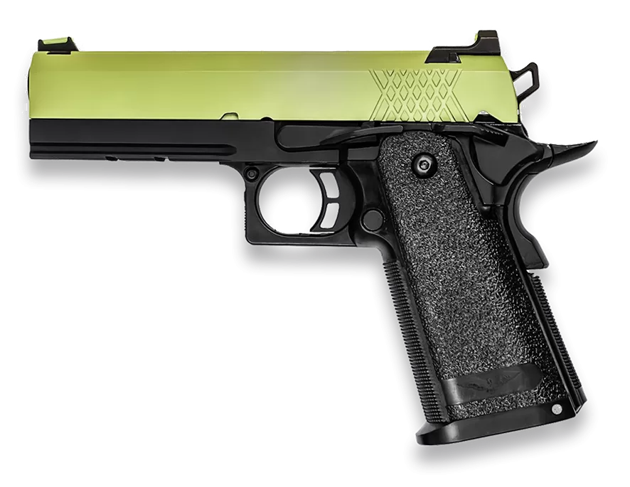 Pistola NUPROL RAVEN HI CAPA 4.3 verde