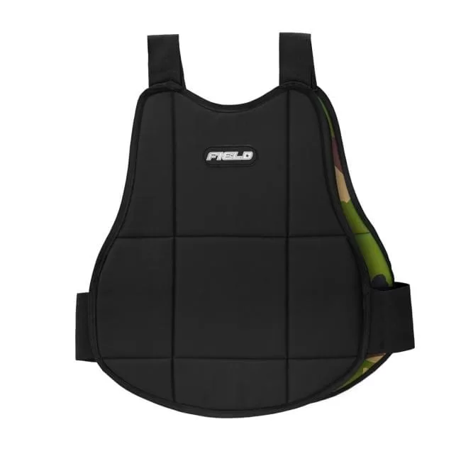 Protector de pecho reversible, negro